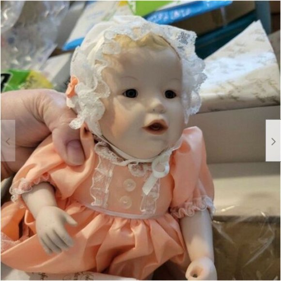 Ashton Drake,Yolanda's Picture Perfect Babies "Heather" Doll New Condition - Picture 1 of 4